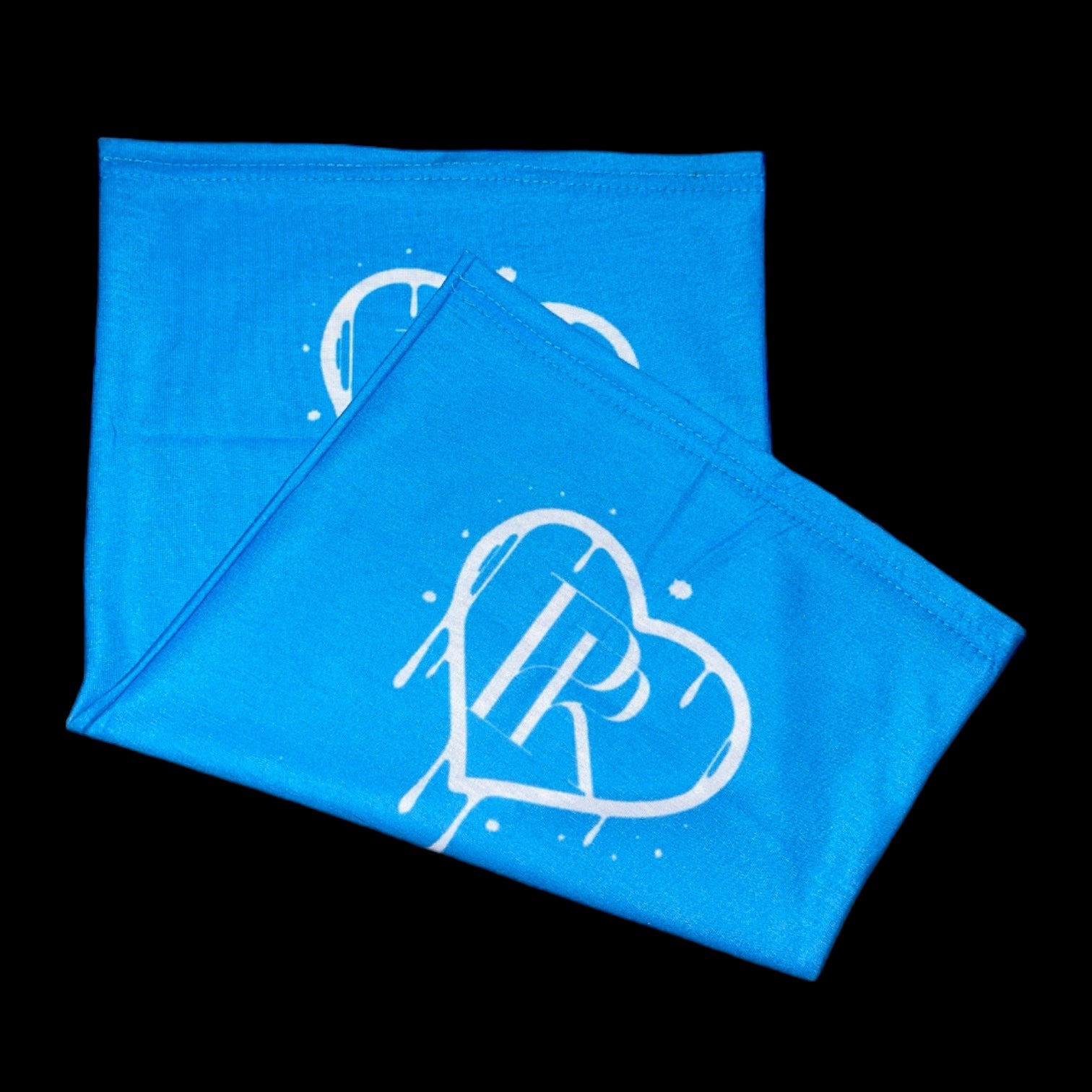 Paid Right Heart Drip Snood - Blue